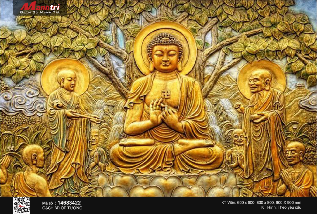 Đức Phật dưới gốc cây bồ đề