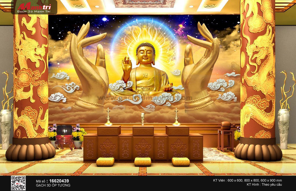 Đức Phật tỏa hào quang